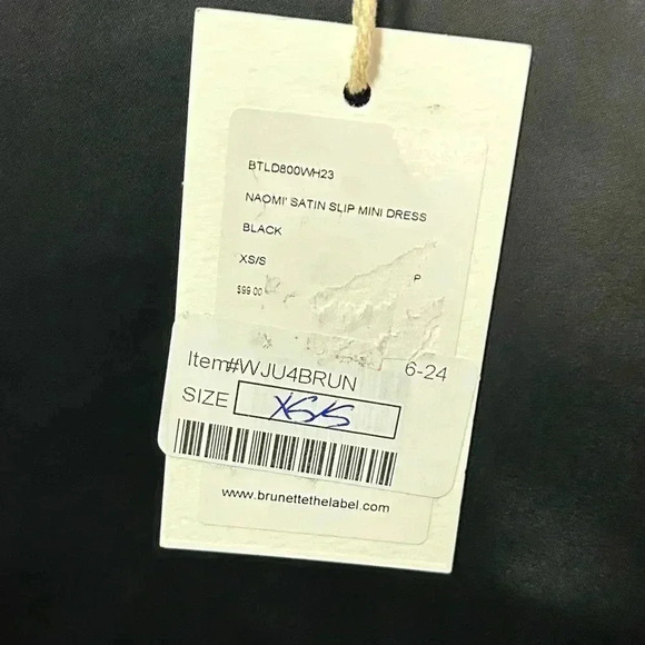 Brunette The Label - Niomi Batin Slip Mini Dress - Picture 5 of 7